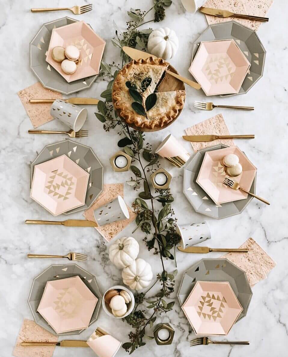 idees table de noël actuelle - Zu design